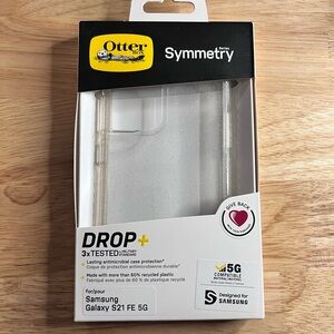 OtterBox Symmetry Series Case for Samsung Galaxy S21 FE 5G - Clear Sparkle